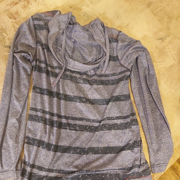 M Long Sleeve Silky feel Hoodie - Picture 6 of 7